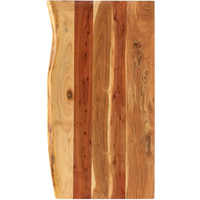 vidaXL Bathroom Vanity Top Solid Acacia Wood 100x52x3.8 cm