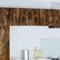 vidaXL Kitchen Cabinet with Storage Kalmar Smoked Oak 50 x 31 x 40 cm