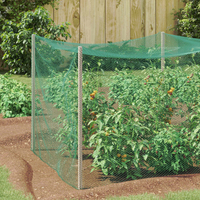 vidaXL Bird Protection Net Green 2 x 25 m Polyethylene