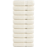 vidaXL Premium Hand Towels SOLUND 10 pcs Cream 50x100 cm 600 gsm