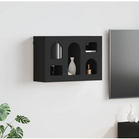 vidaXL Hanging Cabinet Black 60 x 20 x 40 cm Engineered Wood