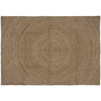 vidaXL Area Rugs Rectangular Grey 120 x 170 cm Jute