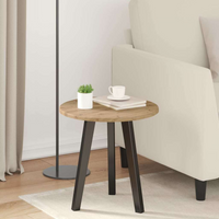 vidaXL Table Top Artisan oak 40 x 40 x 1.5 cm Engineered Wood