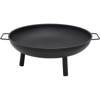vidaXL Fire Pit 67.5x58x22.5 cm Steel