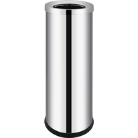 vidaXL Waste Bin Hotel Stainless Steel 32 L