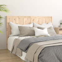 vidaXL Bed Headboard 145.5x4x100 cm Solid Pine Wood