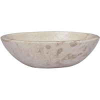 vidaXL Sink Cream 53x40x15 cm Marble