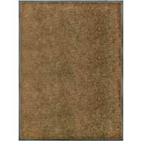 vidaXL Doormat Washable Brown 90x120 cm