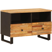 vidaXL TV Cabinet with Storage Brown 70 x 33 x 46 cm Solid Mango Wood