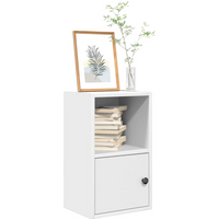vidaXL Bookcase White 31x24x52 cm Engineered Wood