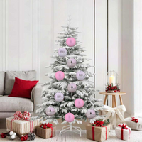 Christmas Bauble Set Plastic