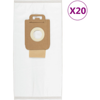 vidaXL Vacuum Cleaner Bags for Nilfisk King 20 pcs