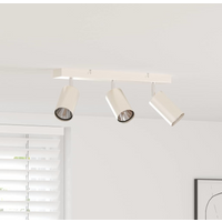 vidaXL Ceiling Spotlight with Spotlights Nickel 38 x 6 x 16 cm Metal