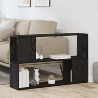 vidaXL TV Cabinet Set Black 100 x 24 x 63 cm Engineered Wood