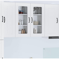 vidaXL Kitchen Cabinet Kalmar White 40 x 31 x 80 cm Engineered Wood