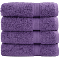 vidaXL Premium Bath Towels SOLUND 4 pcs 100x150 cm 600 gsm