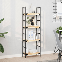 vidaXL Floating Shelf 40x20x4 cm Untreated Solid Wood Acacia