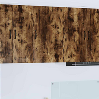 vidaXL Kitchen Cabinet with Storage Kalmar Smoked Oak 50 x 31 x 80 cm