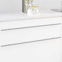 vidaXL Cabinet Handle 12 pcs Silver 900 mm Stainless Steel