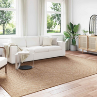 vidaXL Area Rugs Moire Rectangular AGIRA Natural 340 x 240 cm