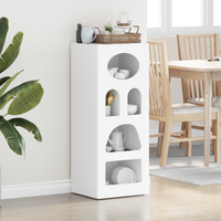 vidaXL Sideboard White 40 x 35 x 100.5 cm Engineered Wood