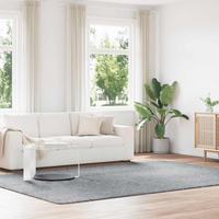 vidaXL Shaggy Rug High Pile NAVARRA Light Grey 240x340 cm Polyester