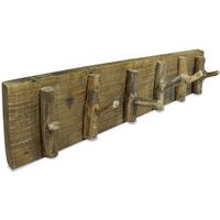 vidaXL Coat Rack Mixed Recycled Wood 60x15 cm