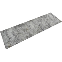 vidaXL Kitchen Rug Washable Beton 60x180 cm Velvet