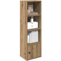 vidaXL Bookcase Artisan Oak 31x24x102 cm Engineered Wood
