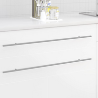 vidaXL Cabinet Handle 12 pcs Silver 800 mm Stainless Steel