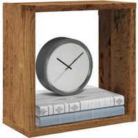 vidaXL Wall Cube Shelves 6 pcs Old Wood 30x15x30 cm Engineered Wood