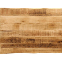vidaXL Table Top Live Edge 80x60x2.5 cm Solid Wood Rough Mango