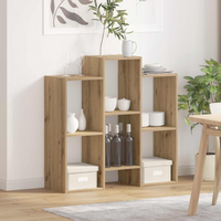 vidaXL Sideboard Artisan Oak 90 x 30 x 90 cm