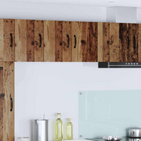 vidaXL Kitchen Cabinet Kalmar 2 pcs Old Wood 30 x 31 x 40 cm