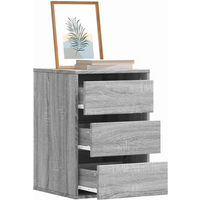 vidaXL Corner Chest of Drawers Grey Sonoma 40x41x58 cm Engineered Wood