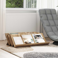 vidaXL Magazine Rack Artisan Oak 90 x 53 x 28.5 cm Engineered Wood