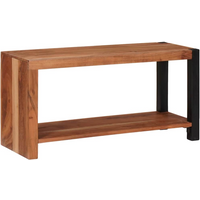 vidaXL Bookshelf Brown 80 x 30 x 40 cm Solid Acacia Wood