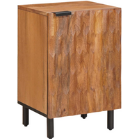 vidaXL Bathroom Cabinet Brown 38 x 33 x 58 cm Solid Mango Wood
