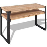 vidaXL Console Table Solid Acacia Wood 120x40x85 cm