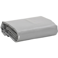 vidaXL Tarpaulin Grey 1.5x10 m 650 g/m²