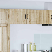 vidaXL Kitchen Cabinet with Shelf 2 pcs Sonoma Oak 50 x 31 x 40 cm