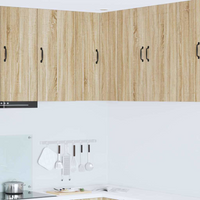 vidaXL Kitchen Cabinet Sonoma Oak 57 x 57 x 80 cm Engineered Wood