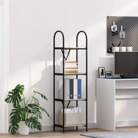 vidaXL Bookshelf Sonoma Oak 40 x 30 x 146 cm Engineered wood