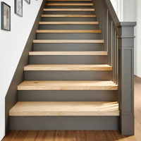 vidaXL Stair Treads 16 pcs Untreated 100x30x2 cm Solid Wood Oak