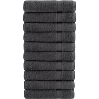 Premium Hand Towels "SOLUND" Anthracite 50x100 cm 600 gsm