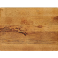 vidaXL Table Top 90x60x2.5 cm Rectangular Solid Wood Mango