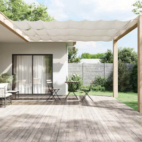vidaXL Vertical Awning White 60x1000 cm Oxford Fabric