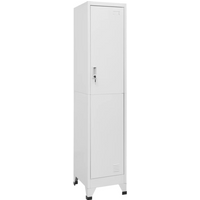 vidaXL Locker Cabinet 38x45x180 cm