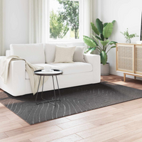 vidaXL Area Rugs Rectangular PALMERAS Anthracite 170 x 120 cm