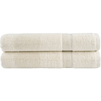 vidaXL Premium Sauna Towels SOLUND 2 pcs Cream 80x200 cm 600 gsm